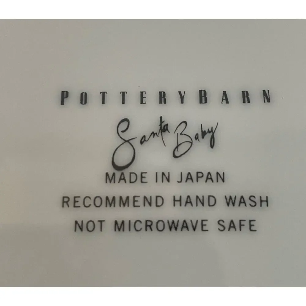 Lot of 8 Williams Sonoma Santa Baby 4